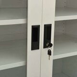 vidaXL uredski ormarić svjetlosivi 90 x 40 x 90 cm čelični | shoptok.hr