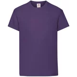 Fruit Of The Loom Purple Children's T-shirt Original