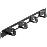 Intellinet 19" panel za upravljanje kablovima, 1U, 4 prstena, Crna | ePonuda.com