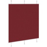 vidaXL Plisirana roleta Bordeaux crvena 120x150 cm Širina tkanine | shoptok.hr