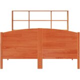  s regalom za knjige bez madraca 160x200 cm od borovine | shoptok.hr