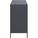 Komoda antracit 101,5x39x73,5 cm od hladno valjanog čelika | shoptok.hr