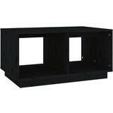  Stolić za kavu crni 80x50x40 cm od masivne borovine | shoptok.hr