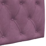  Držeće uzglavlje Zidne Ljubičasta 110 x 55 x 7 cm Baršun - Ljubičasta 100 cm bez LED | shoptok.hr
