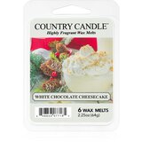 Country Candle White Chocolate Cheesecake vosek za aroma lučko 64 g | Shoptok.si
