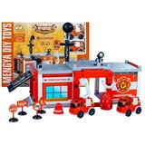  Vatrogasna postaja na baterije + automobili na trenje | shoptok.hr