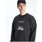 LC Waikiki Crew Neck Long Sleeve Printed Men's Sweatshirt