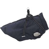 Vodootporni reflektirajući kaput s pojasom za pse modri 3XL | shoptok.hr