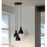 Eglo visilica Priddy 49465, 3x E27, Ø32,5 cm, crna i bijela | shoptok.hr