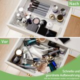 GIKLUX Komplet 6 prozornih organizatorjev za predale | Shoptok.si