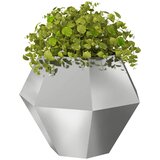  Sadilica 2 pcs Srebrno 100 x 100 x 80 cm Cinkani čelik | shoptok.hr