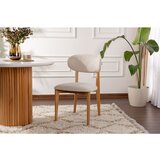 Hanah home stolica lionte- white, light oak whitelight oak chair set (2 pieces) Cene