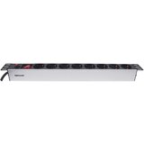Intellinet 19" Rackmount 1U 3m 8 vtičnic za omrežne omare prenapetostna zaščita razdelilec | Shoptok.si