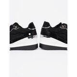 Shelvt Black women's wedge sneakers | ePonuda.com