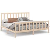  Posteljni okvir iz borovine 200x200 cm, (20601748) | Shoptok.si