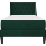  Okvir kreveta s madracem Zidne 2 pcs Tamnozelena Baršun - Tamnozelena 80 x 200 cm | shoptok.hr