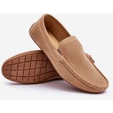 EVENTO PE1 Men's Classic Suede Loafers Beige Felixo | Shoptok.si