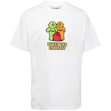Carhartt WIP Majica 'Gummy' svijetlozelena / svijetlonarančasta / crvena / bijela