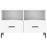 TV ormarić bijeli 80 x 36 x 50 cm od konstruiranog drva | Eponuda.com