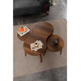 Hanah home Marlo set klub stolova, 2 dijela, boja oraha | Eponuda.ba