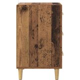 vidaXL Noćni ormar Staro drvo 40 x 40 x 66 cm Konstruirano drvo | shoptok.hr