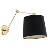  Argon 4898 - Zidna lampa ZAKYNTOS PLUS 1xE27/15W/230V crna/zlatna | Eponuda.com