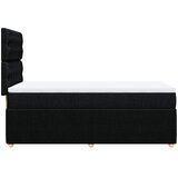 Box spring krevet s madracem crni 80 x 200 cm od tkanine | shoptok.hr