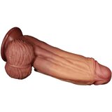 Lovetoy Nature Cock - dvoslojni realistični dildo - 26 cm (prirodni) | shoptok.hr