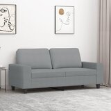 vidaXL Dvosjed od tkanine svjetlosivi 140 cm Cijene