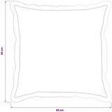  Presvlaka za jastuk 2 kom. HOUTEN Krem 65 x 65 cm - Krem 65 x 65 cm 2 | shoptok.hr