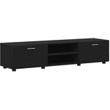  Set TV komoda FLORIN 3 kom. Crna Konstruirano drvo | shoptok.hr