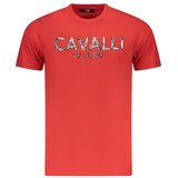 Cavalli Class Muška Majica Kratkih Rukava Crvena | shoptok.hr