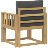  2 Komad Set vanjskih sofa Poliester Bijela i Antracit | shoptok.hr