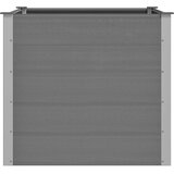  Vrtna Posuda za Sadnju WPC 100x100x91 cm Siva | shoptok.hr