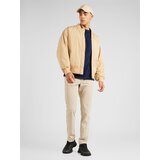 Tommy Jeans Prijelazna jakna pijesak / tamno plava / crvena / bijela | shoptok.hr