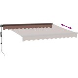 Tenda na automatsko uvlačenje smeđa 300 x 250 cm | shoptok.hr