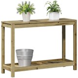  Miza za sajenje s polico 108x35x75 cm impregnirana borovina | Shoptok.si