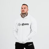 GymBeam duks PRO Hoodie White Cene