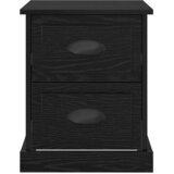  Noćni ormar Crni hrast 39 x 39 x 47.5 cm Konstruirano drvo | shoptok.hr