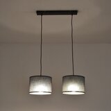 Viseći luster na sajli ALBA 2xE27/15W/230V siva | Eponuda.com
