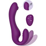 XOCOON Strapless Strap-On Pulse Vibe Purple Cene