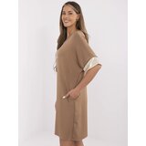 Italy Moda Dress-MI-SK-A6192.52-light brown Cijene