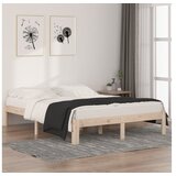  Posteljni okvir iz trdne borovine 140x190 cm | Shoptok.si