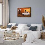  Slika - Italian Street (1 Part) Wide 120x80 U crnom drvenom okviru | shoptok.hr