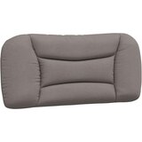vidaXL Posteljni okvir z vzglavjem taupe 90x190 cm blago, (21081896) | Shoptok.si