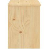  Noćni ormarić boja drva 35 x 30 x 40 cm od masivne borovine | shoptok.hr