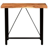 In barska garnitura 5-delna trden palisander pravo usnje | Shoptok.si