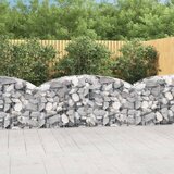  Gabionska košara s lukom 200x50x80/100 cm pocinčano željezo | shoptok.hr