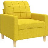  3-dijelni set sofa s ukrasnim jastucima svjetložuti od tkanine | shoptok.hr
