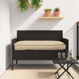  Vanjsko jastuče Bež Poliester 110 x 40 x 8 cm Jastuče za stolicu | shoptok.hr